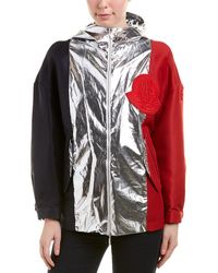 Moncler - Silk-blend Jacket - Lyst