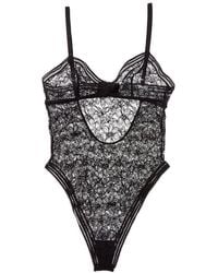 Wolford - Graphic Lace Built Up Bodysuit - Lyst