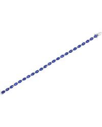 Effy Fine Jewelry - 14K 11.25 Ct. Tw. Diamond & Sapphire Bracelet - Lyst