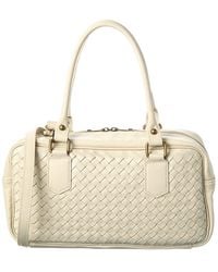 Persaman New York - Chloe Hand Woven Large Leather Shoulder Bag - Lyst