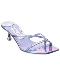 Jimmy Choo - Etana Mule 50 Leather Sandal - Lyst