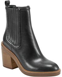 Marc Fisher - Halida Leather Bootie - Lyst