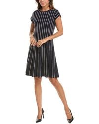 DKNY - Fit & Flare Sweater Dress - Lyst