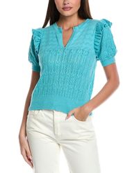 Isla - Kizzy Pointelle Sweater - Lyst