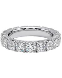 Forever Creations Signature - Forever Creations 14K 7.00 Ct. Tw. Lab Grown Diamond Eternity Ring - Lyst