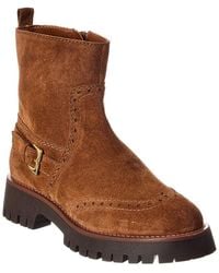 M by Bruno Magli - Luca Suede Bootie - Lyst