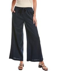 Max Studio - Drawstring Linen-Blend Pant - Lyst