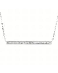 Diamond Select Cuts - 0.05 Ct. Tw. Diamond Necklace - Lyst