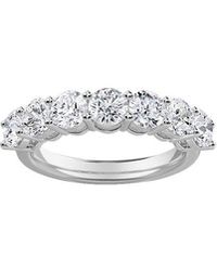 Diana M. Jewels - Diana M. Fine Jewelry 14k 1.51 Ct. Tw. Lab Grown Diamond Half-eternity Ring - Lyst