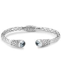 Samuel B. - 4.00 Ct. Tw. Topaz Bangle Bracelet - Lyst