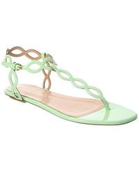 Sergio Rossi - Mermaid Patent Sandal - Lyst