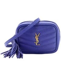 Saint Laurent - Matelasse Chevron Leather Lou Camera Bag Baby (Authentic Pre-Loved) - Lyst