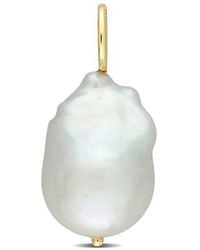 Rina Limor - 18k Over Silver 13-13.5mm Pearl Pendant - Lyst