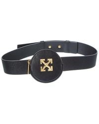 Off-White c/o Virgil Abloh - Off- Coin Purse Leather Strap Wallet - Lyst