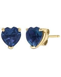 Haus of Brilliance - Colorful Gemstones 14K 0.90 Ct. Tw. Sapphire Stud Earrings - Lyst