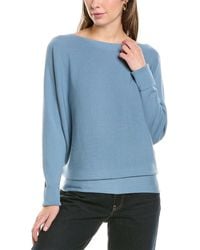 Lafayette 148 New York - Bateau Neck Dolman Wool Sweater - Lyst