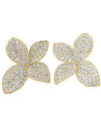 Sabrina Designs - 14k 3.17 Ct. Tw. Diamond Flower Earrings - Lyst