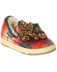 Lanvin - Cosy Wool Slipper - Lyst