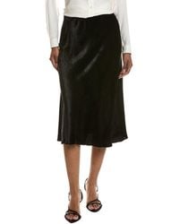 Ramy Brook - Arrius Velvet Silk-Blend Skirt - Lyst