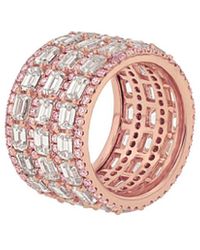 Diana M. Jewels - Fine Jewelry 18k Rose Gold 11.23 Ct. Tw. Diamond Ring - Lyst