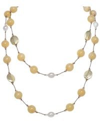 Margo Morrison - Jade, & Bead & Pearl Necklace - Lyst