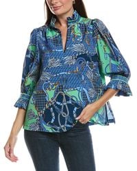 Gretchen Scott - Ruffleneck Top - Lyst