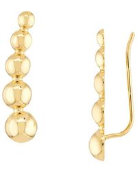 HAWLEY ST - 14K Bead Earrings - Lyst