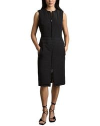 Reiss - Mahlon Quilted Sleeveless Dress - Lyst