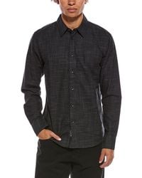 Rag & Bone - Tomlin Crosshatch Shirt - Lyst