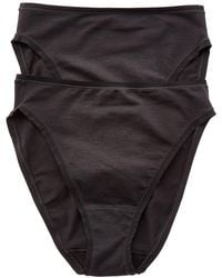 Natori - 2Pk Bliss Bare High Cut Brief - Lyst