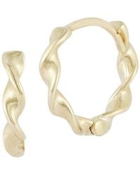 Ember Fine Jewelry - 14k Twist Hoops - Lyst