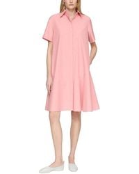 Lafayette 148 New York - Plus Flounced Hem Shirtdress - Lyst