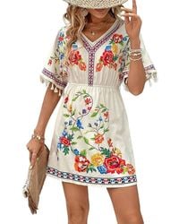 Kayla Paris - Mini Dress - Lyst