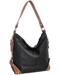 Nino Bossi - Moda Milano Hobo Genuine Leather Bucket Bag - Lyst