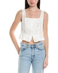 Seraphin - Embroidered Top - Lyst
