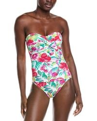 Tommy Bahama - Island Cays Fiesta Bandeau One-Piece - Lyst
