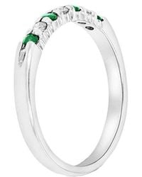 Diana M. Jewels - Fine Jewelry 14k 0.27 Ct. Tw. Diamond & Emerald Ring - Lyst