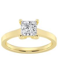 Lab Grown Diamonds - 14K 0.50 Ct. Tw. Lab-Grown Diamond Solitaire Engagement Ring - Lyst
