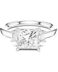 Amairah - 14K 1.75 Ct. Tw. Lab-Grown Diamond 3 Stone Ring - Lyst