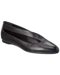 KHAITE - Diana Leather Ballet Flat - Lyst