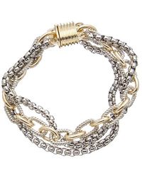 Juvell - 18k Two-tone Plated Bracelet - Lyst