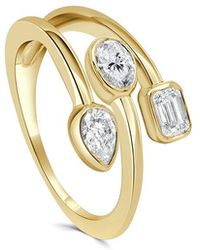 Sabrina Designs - 14K 0.62 Ct. Tw. Diamond Bypass Ring - Lyst