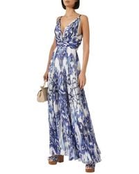 Linda Charm - Printed Maxi Dress - Lyst