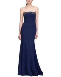 THEIA - Londyn Strapless Gown - Lyst