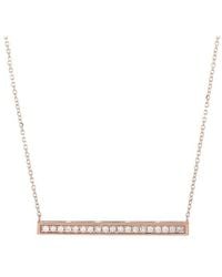 Diamond Select Cuts - 14K Rose 0.25 Ct. Tw. Diamond Necklace - Lyst