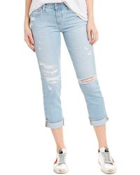 AG Jeans The Ex-boyfriend 28 Years Languish Mended Slouchy Slim Leg - Blue