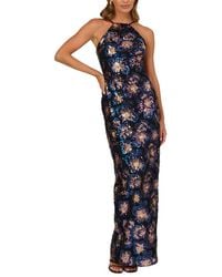 ADRIANNA EVE - Embellished Maxi Dress - Lyst
