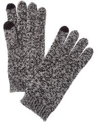 Sofiacashmere - Sofiacashmere Marl Texting Cashmere Glove - Lyst