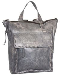 Nino Bossi Grand Aviator Leather Backpack in Purple | Lyst UK