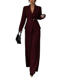 Amanda Royal - 2Pc Blazer & Pant Set - Lyst